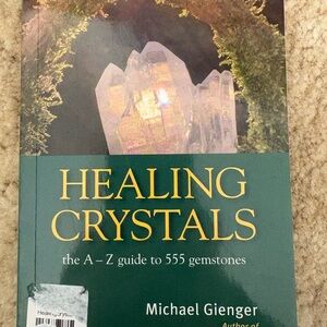 Healing Crystals Book and Bundle of Crystals Included